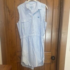 Vineyard Vines Blue and White Performance Dress